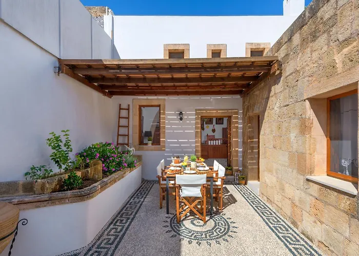 Villa Evangelia's Traditional Líndos